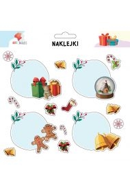 Naklejki na prezenty Boże Narodzenie 7