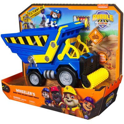 Wywrotka Spin Master Paw Patrol Rubble & Crew Wheelers Bark Yard Deluxe Dump Truck (681147018006)