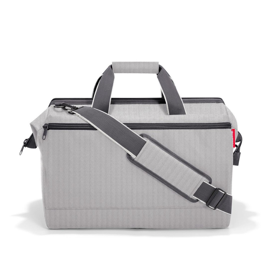 Torba allrounder l pocket, herringbone grey RMK7074