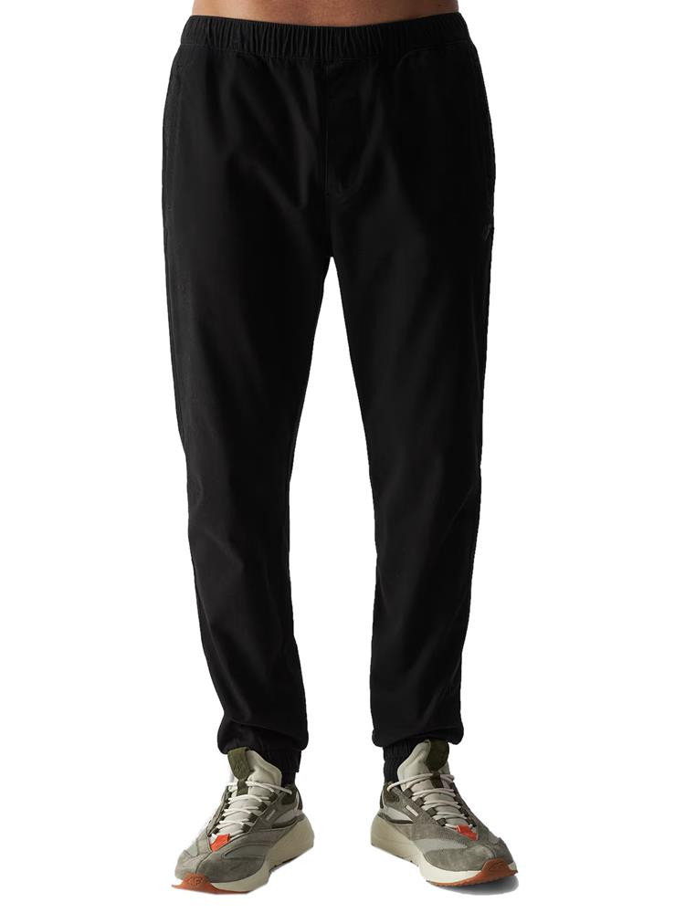 Spodnie dresowe męskie 4FWMM00TTROM0944 - czarne 3XL