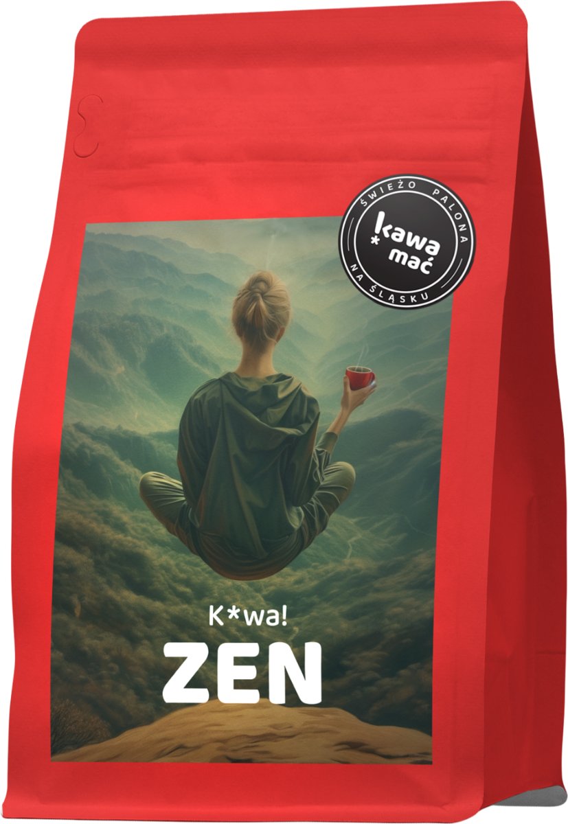 Kawa ziarnista świeżo palona ZEN 100% Arabica Brazylia blend 150g KawaMać