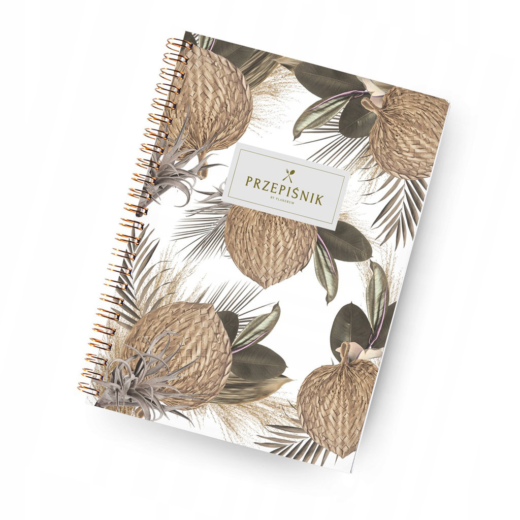 Tropikalny Susz Przepiśnik Kulinarny Notatnik Przepisy A5 / Planerum
