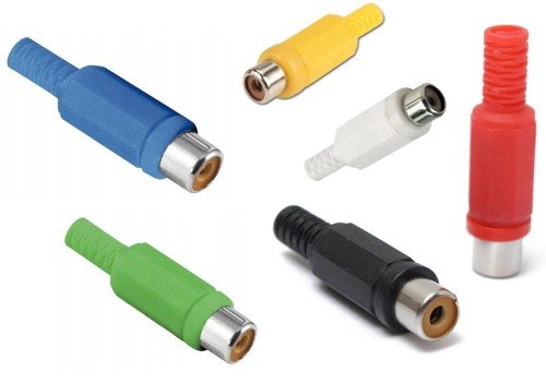 Gniazdo RCA (cinch) na kabel