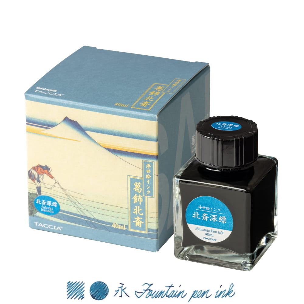 Taccia Ukiyo-e Atrament Hokusai-Fukakihanada 40ml
