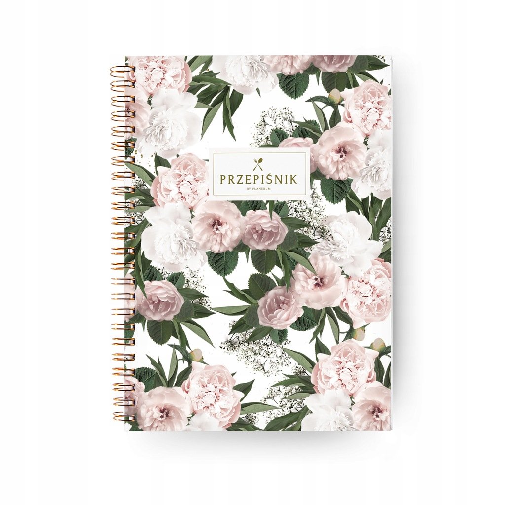 Przepiśnik Kulinarny Notatnik Przepisy A5 Floral