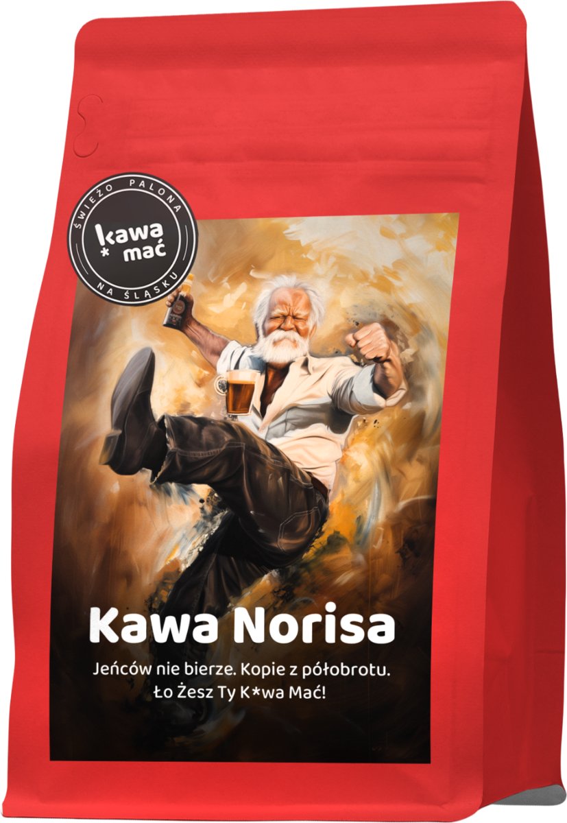 Intensywna Kawa Norisa ziarnista świeżo palona Meksyk Indie - 150g KawaMać