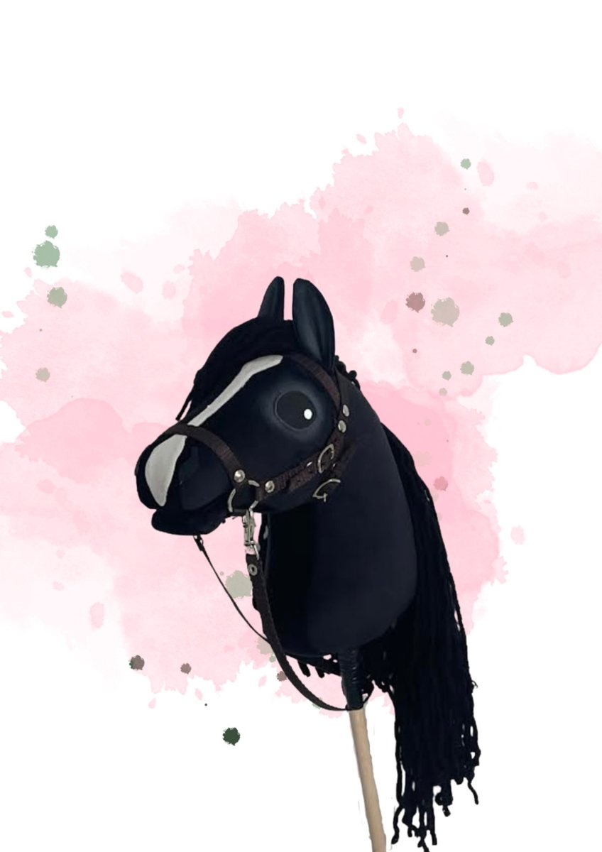 dreamhorsehobby HOBBY HORSE FORMAT A4 RĘKODZIEŁO HANDMADE KOŃ NA KIJU