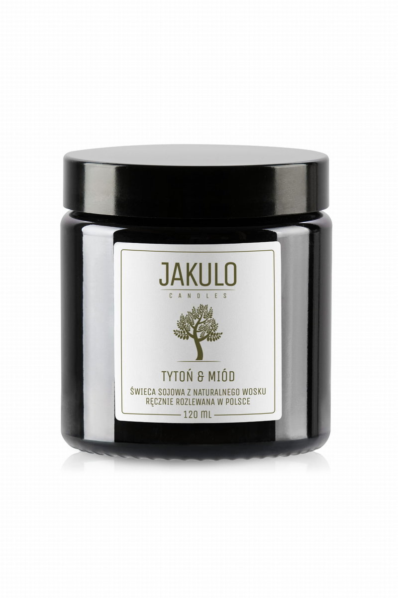 Świeca sojowa - Tytoń i Miód 120ml / JAKULO