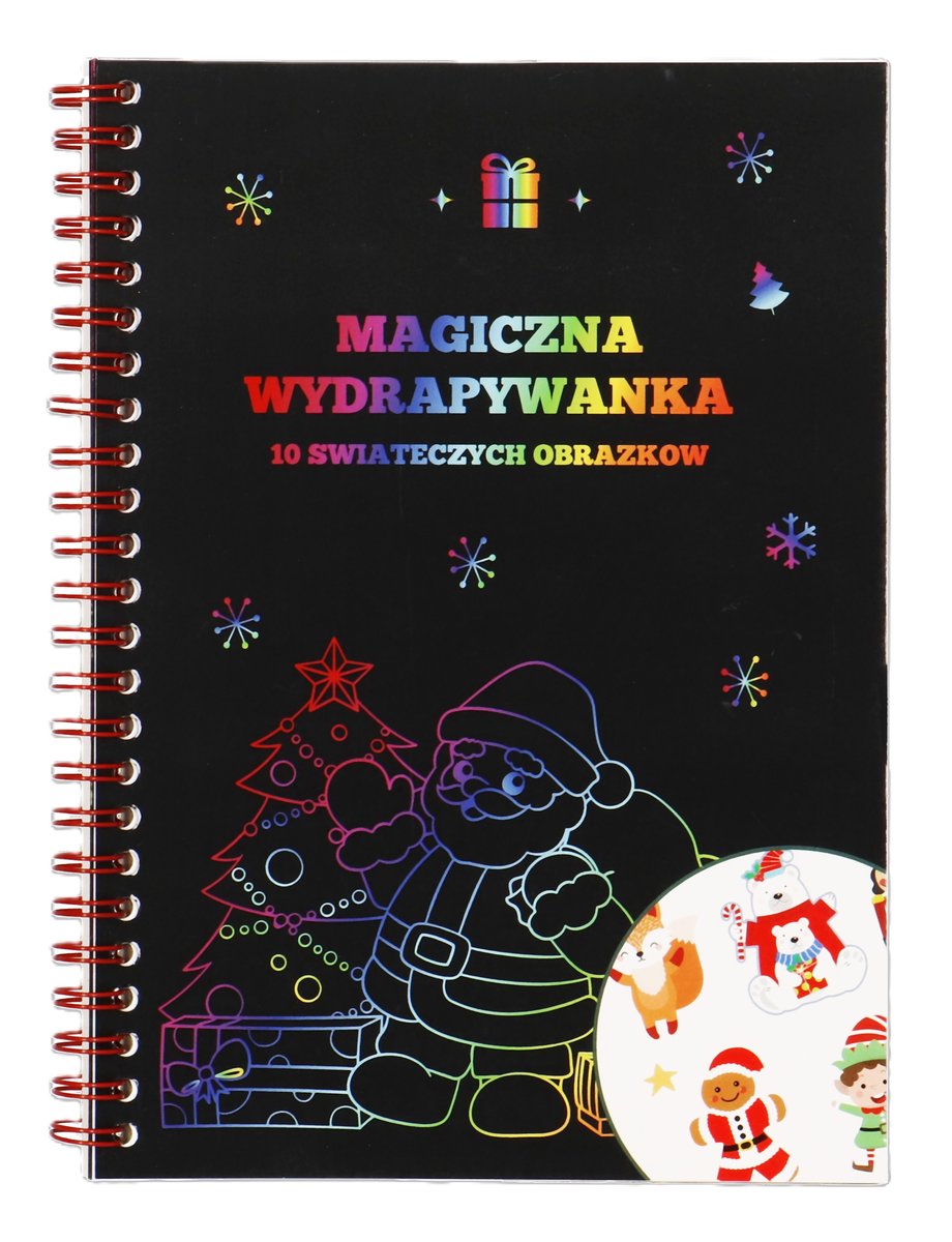 Wydrapywanka Świąteczna Z Obrazkami