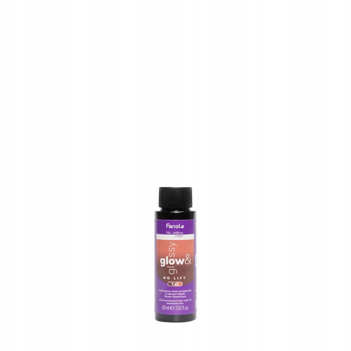 Fanola Glow & Glossy T.41 toner do włosów bez amoniaku 60ml