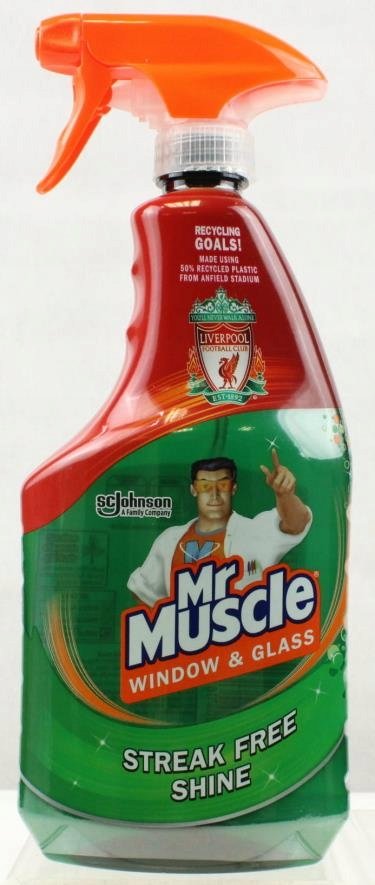 Mr Muscle Płyn do mycia szyb i innych szklanych powierzchni zielony 750 ml