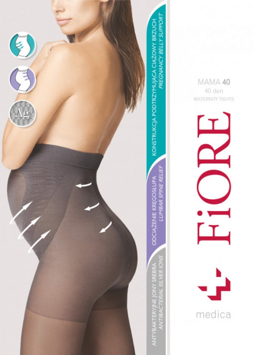 Rajstopy Mama 40 M5209 Graphite (Rozmiar 3)