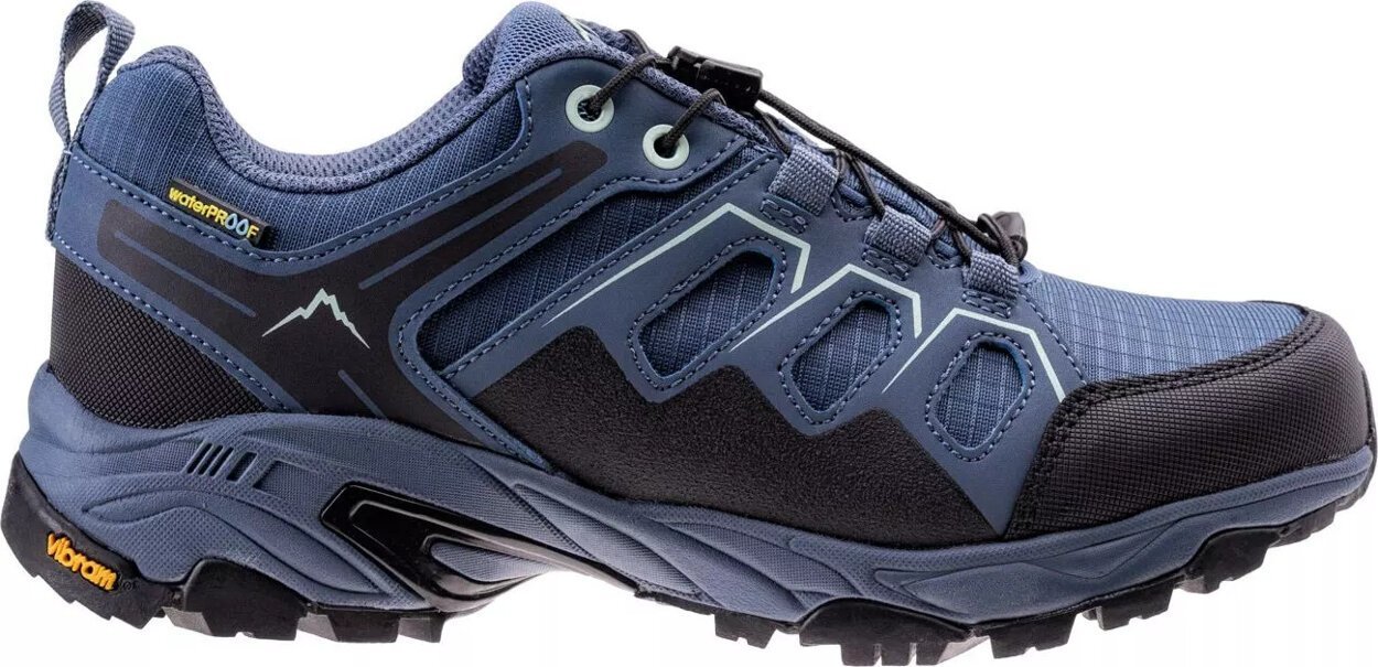 Buty trekkingowe damskie Elbrus Damskie buty Elbrus EUREN LOW WP V WO'S M000215599 smoke blue/black/mint rozmiar 38