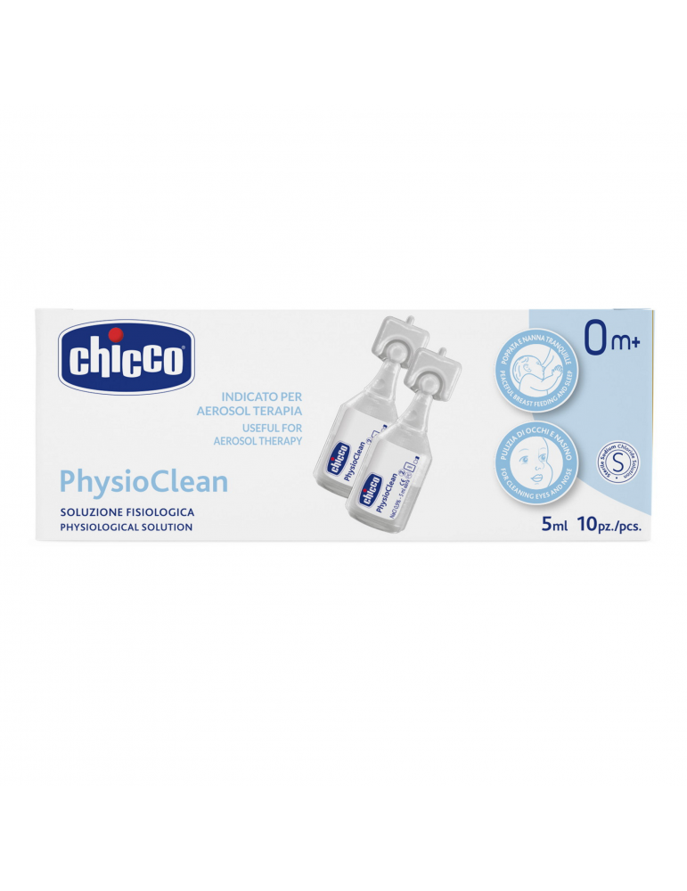Chicco Roztwór soli fizjologicznej 5 ml 10 szt.