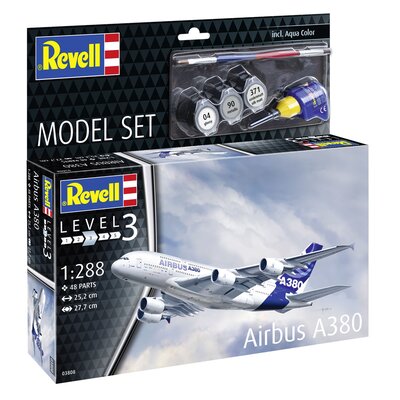 Samolot REVELL Airbus A380 63808