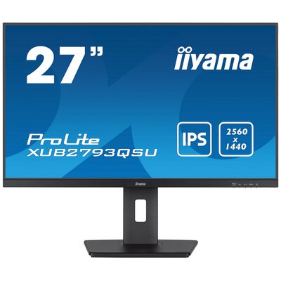 iiyama 27 cali XUB2793QSU-B7 IPS, QHD, HAS(150mm), 100Hz, 300cd XUB2793QSU-B7
