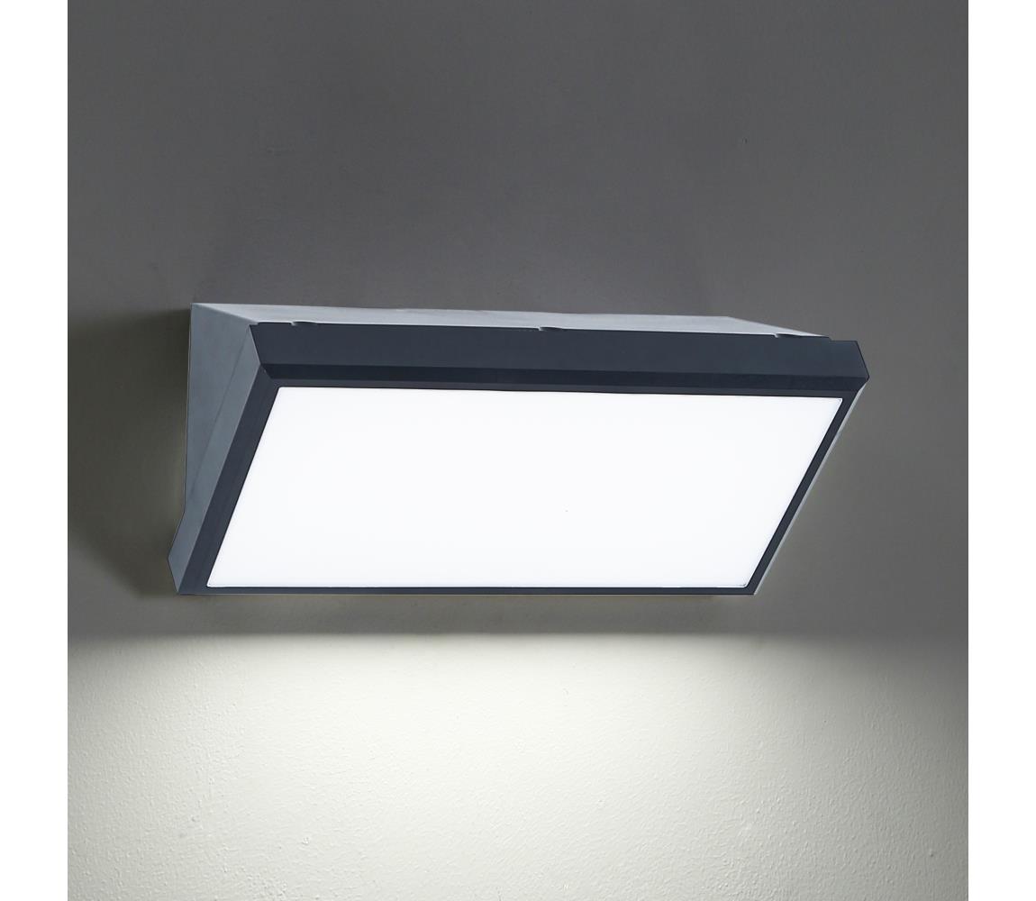 Brilagi - LED Kinkiet zewnętrzny TRIANGLE LED/20W/230V antracyt IP65