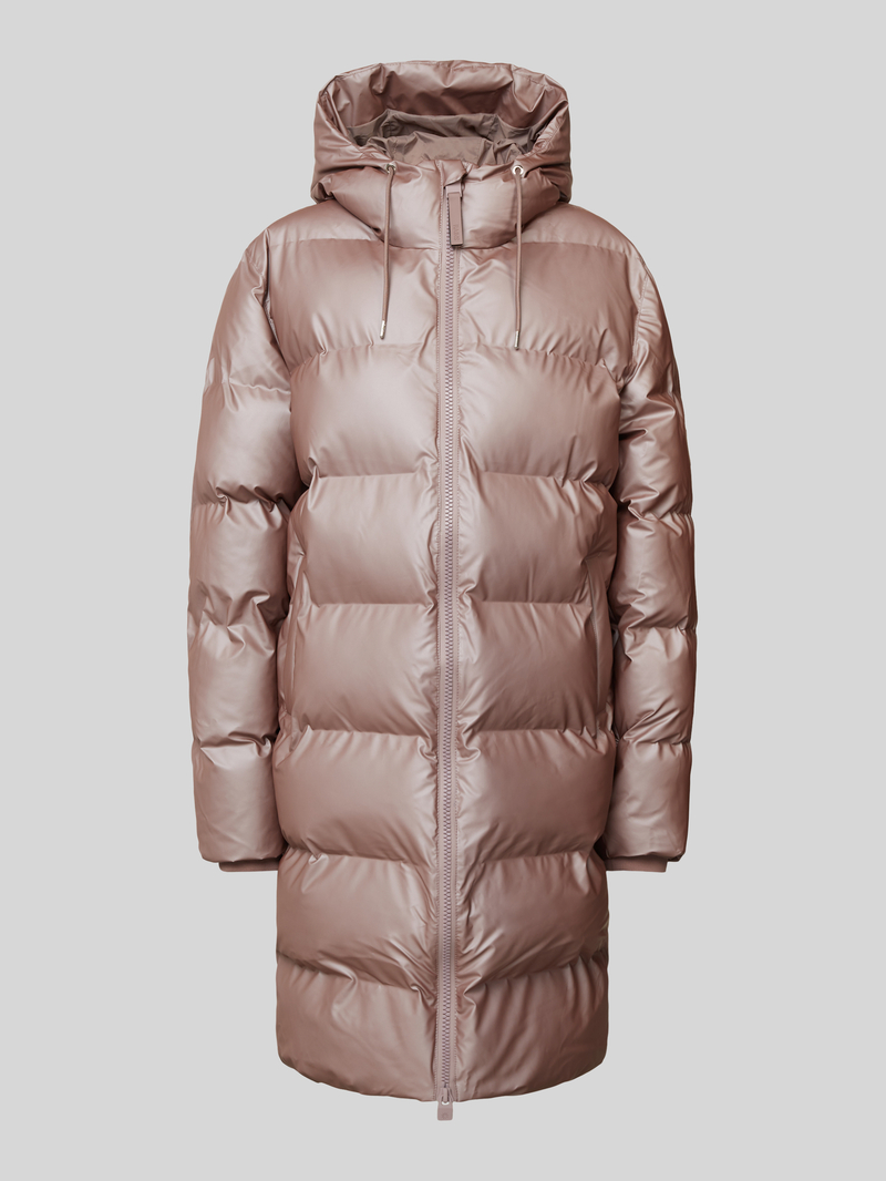 Płaszcz pikowany z kieszeniami z wypustką model ‘Alta’