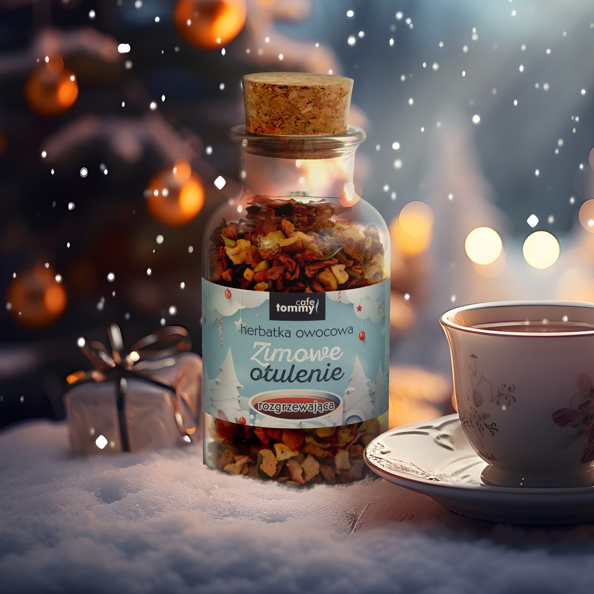 Herbatka owocowa Zimowe Otulenie 100g w butelce