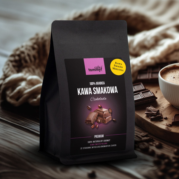 Kawa smakowa Naturalna Czekolada mielona 250g