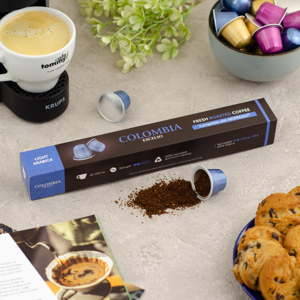 Kapsułki Tommy Cafe do Nespresso® Kolumbia 10 szt.