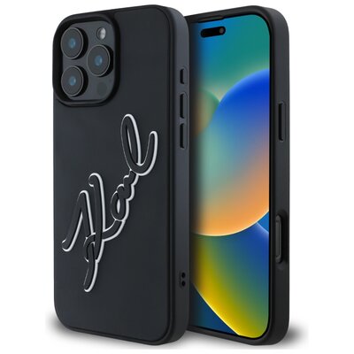 Karl Lagerfeld KLHCP16X3DRKSDLK iPhone 16 Pro Max 6.9