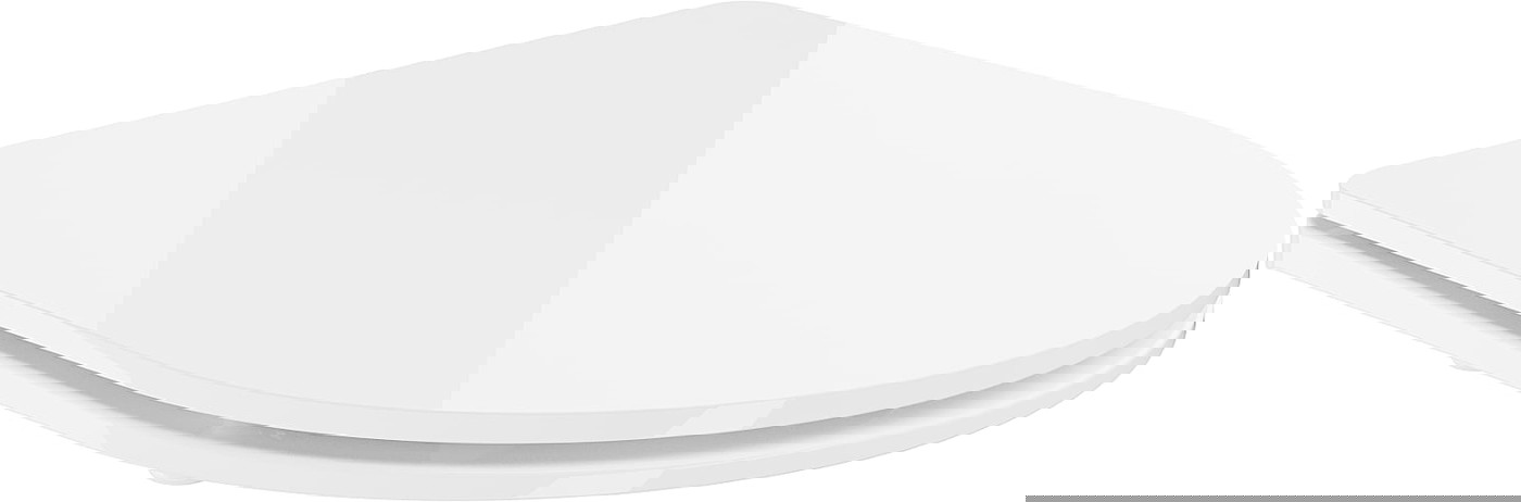 Mexen deska wolnoopadająca slim, duroplast, biała połysk - 39224000