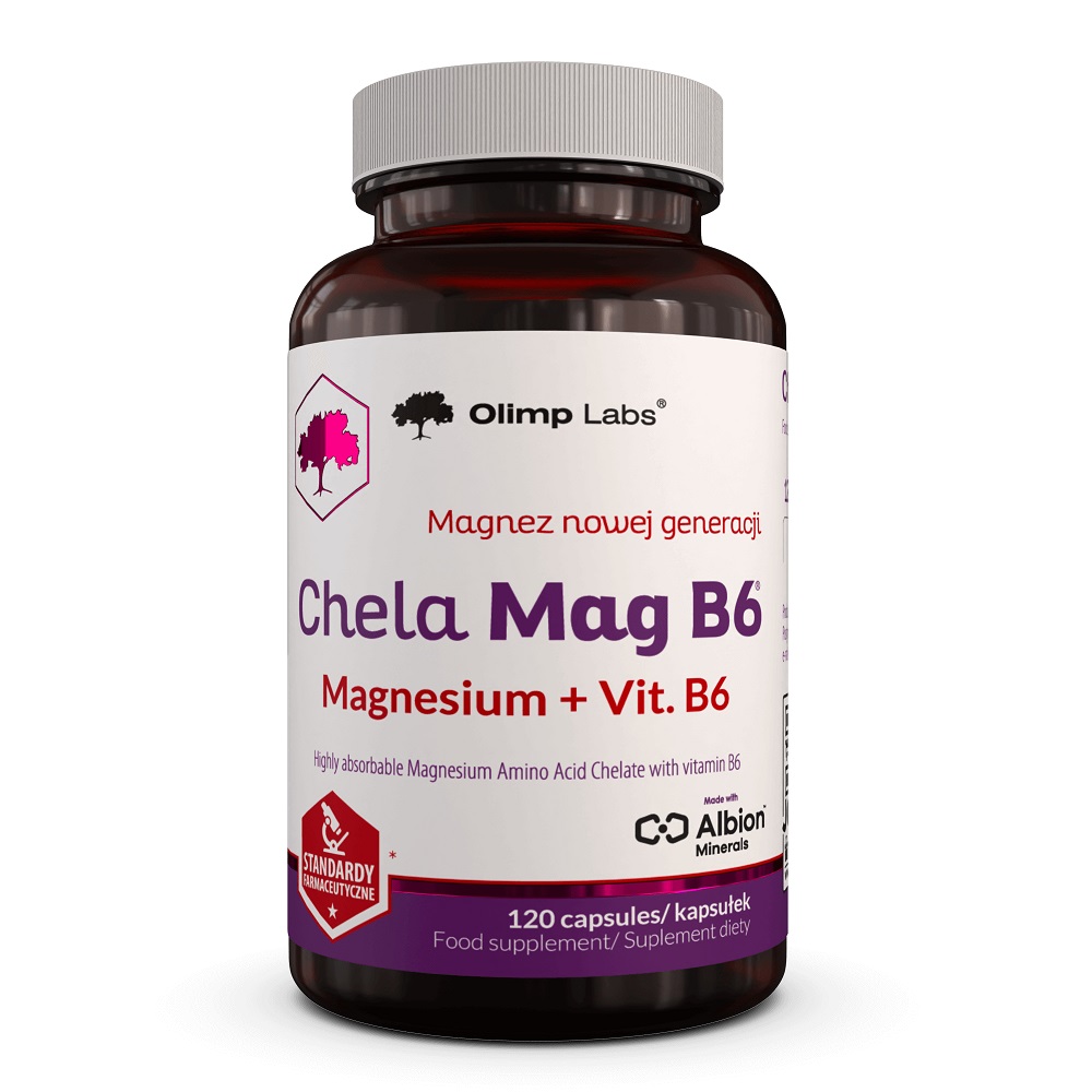 Olimp Chela-Mag B6 - 120 Kapsułek