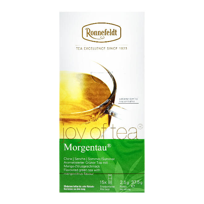 Herbata zielona Ronnefeldt Joy Of Tea w saszetkach | MORGENTAU