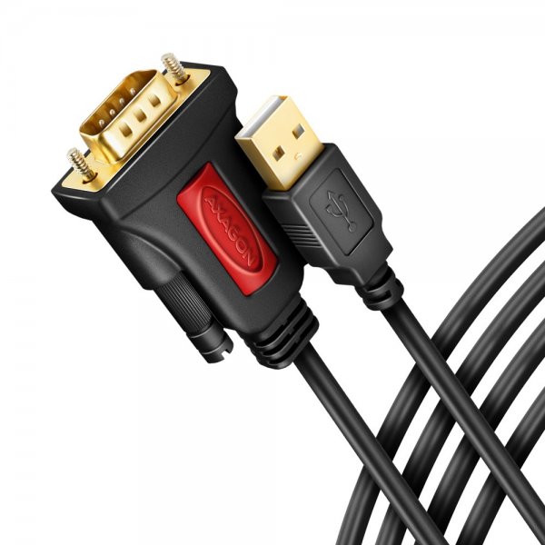 AXAGON adapter USB 2.0 - RS232 DB9 M 1,5m