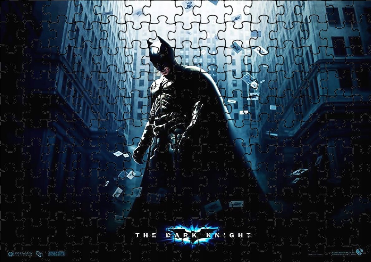 Puzzle Układanka 252 el : Avengers Batman + Woreczek Z Nadrukiem