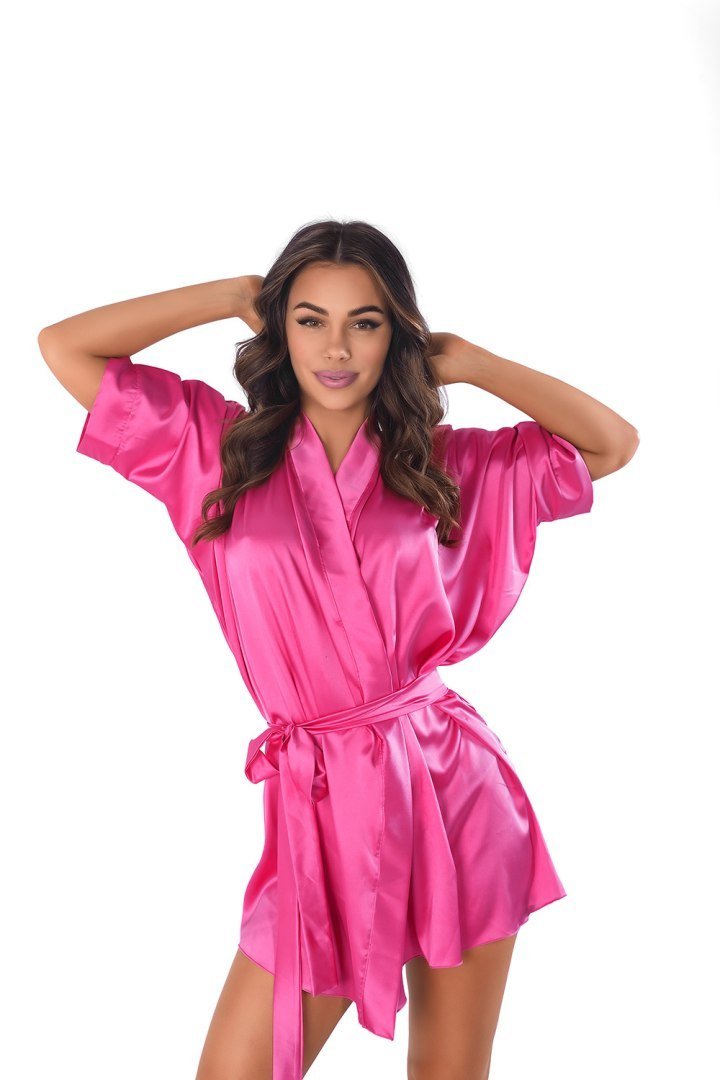 Anais Szlafrok Model Magenta Pink - Anais - 2XL/3XL