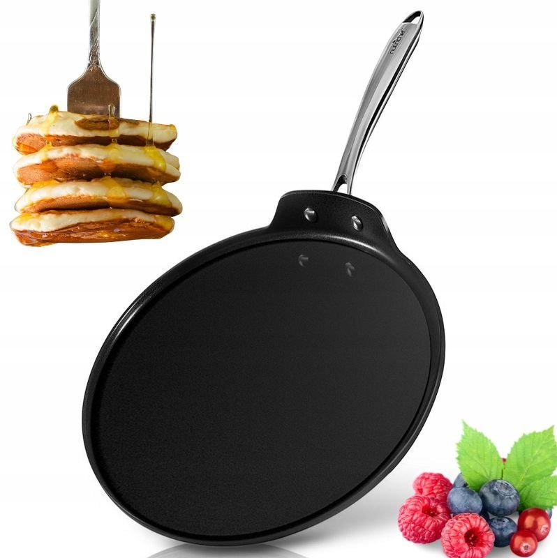 Patelnia na naleśniki do naleśników Nutrichef Trwała