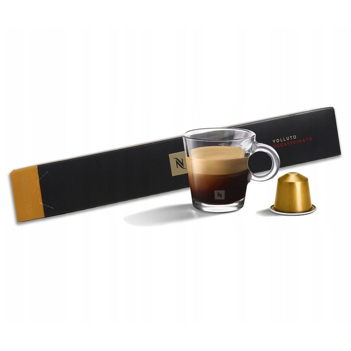 Kawa w kapsułkach o smaku Volluto Decaffeinato NESPRESSO 10 kapsułek