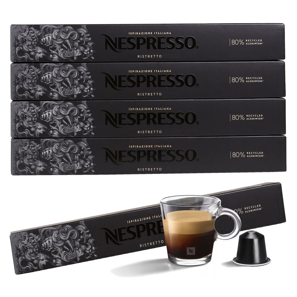 Kawa w kapsułkach o smaku ISPIRAZIONE RISTRETTO ITALIANO NESPRESSO 50 kapsułek