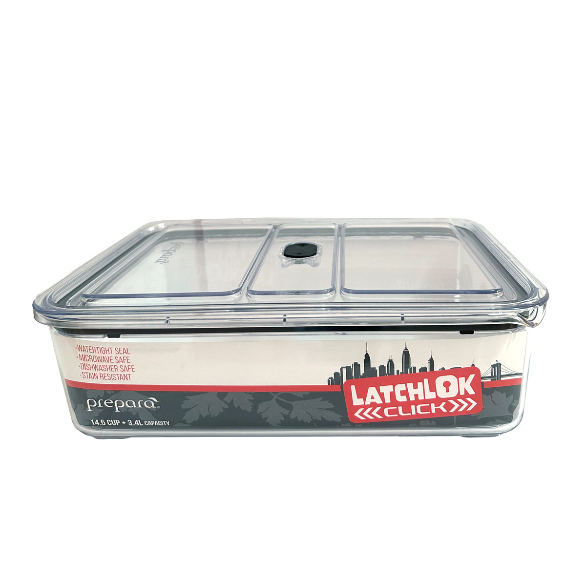 POJEMNIK KUCHENNY NA ŻYWNOŚĆ PRÓŻNIA SZCZELNY WYDAJNY 3 X DŁUŻSZA  ŚWIEŻOŚĆ DUŻY 3,4L /PREPARA/