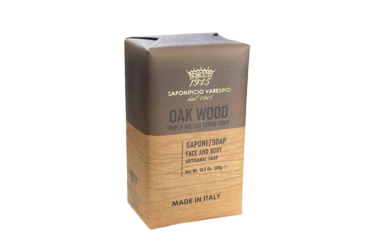 Saponificio Varesino mydło w kostce Oak Wood 300g