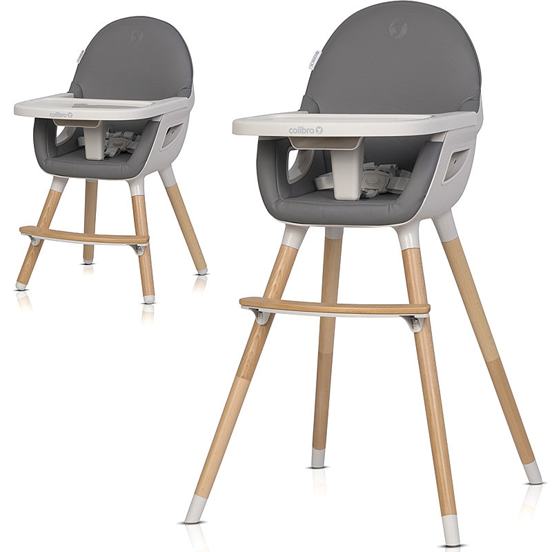 Krzesełko Do Karmienia 2W1 Colibro Scandi Onyx