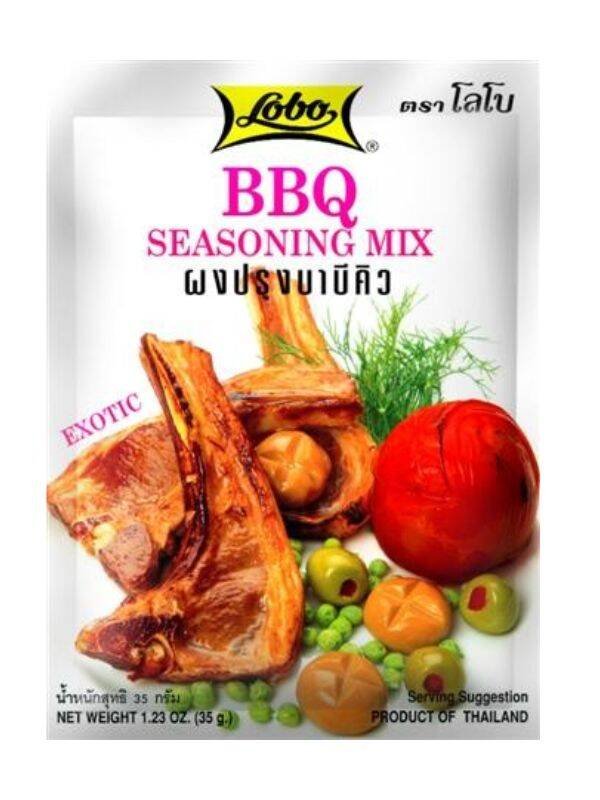 Marynata do żeberek barbecue mieszanka przypraw do grilla exotic lobo 35g
