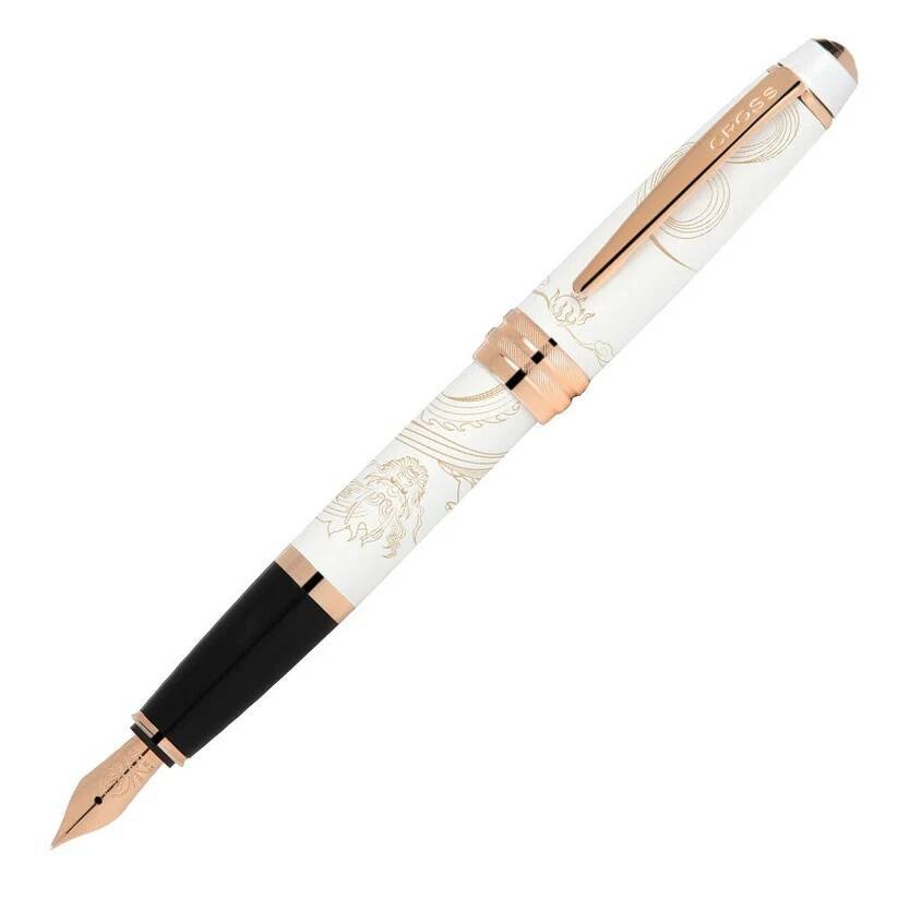 PIÓRO WIECZNE CROSS BAILEY YEAR OF THE DRAGON WHITE F