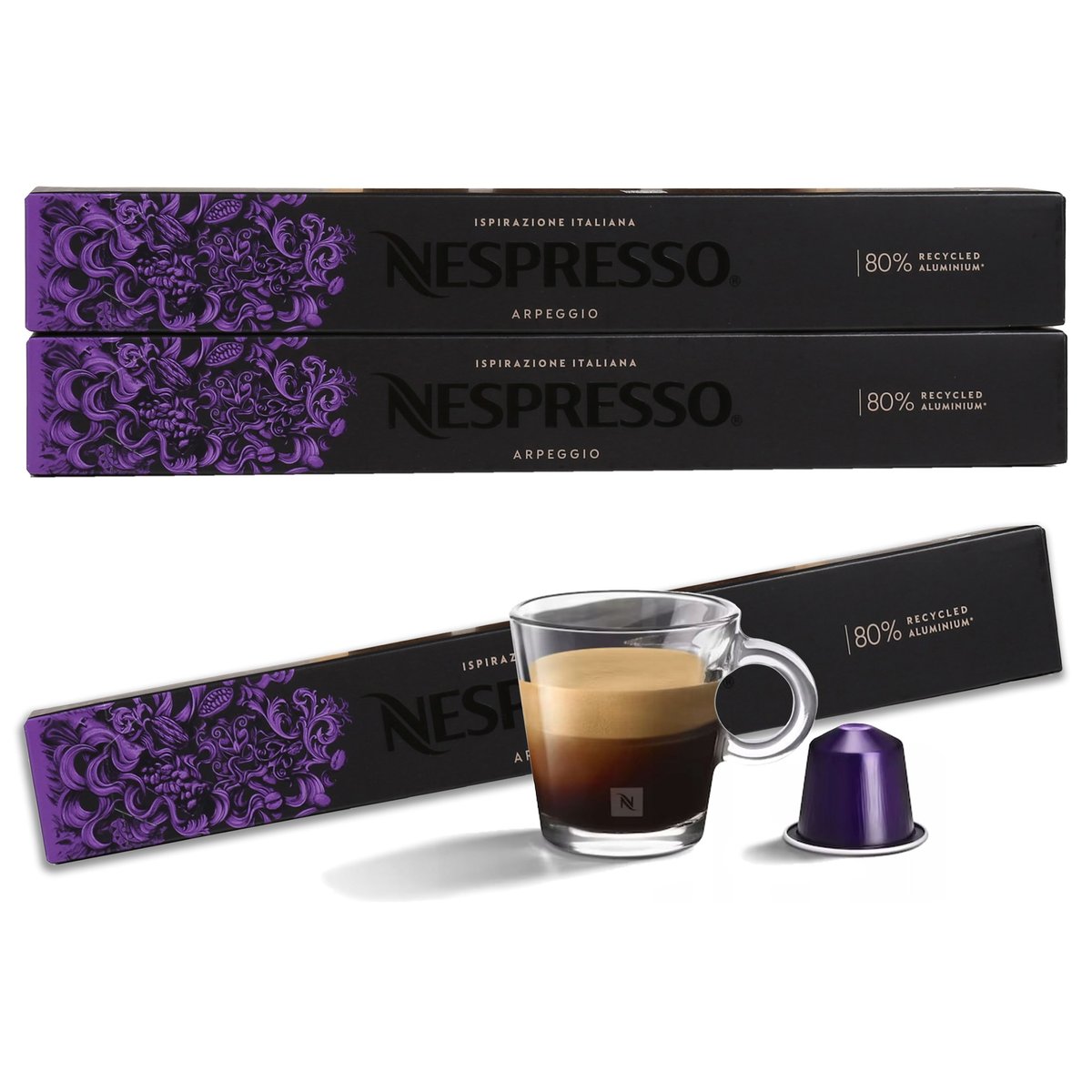 Kawa w kapsułkach o smaku ISPIRAZIONE FIRENZE ARPEGGIO NESPRESSO 30 kapsułek