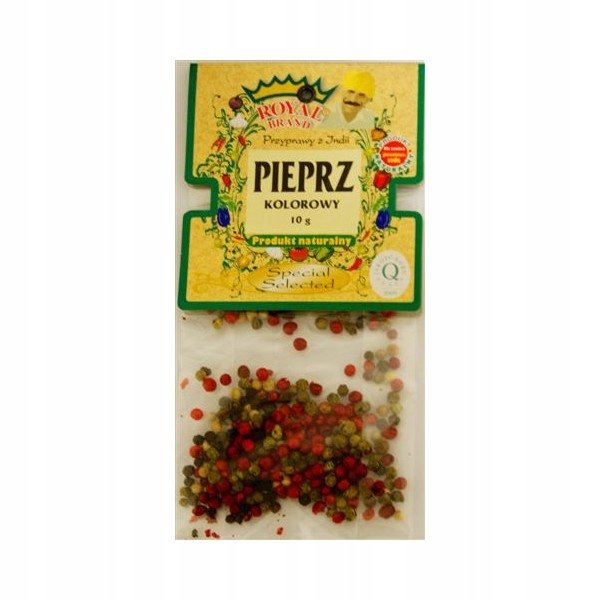Royal Brand Pieprz kolorowy - cztery pieprze premium 10g