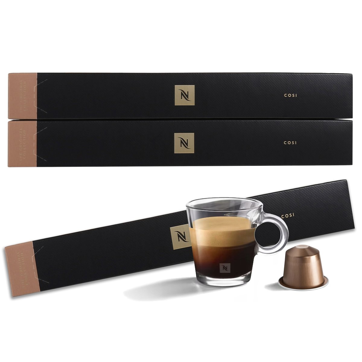 Kawa w kapsułkach o smaku Cosi NESPRESSO 30 kapsułek