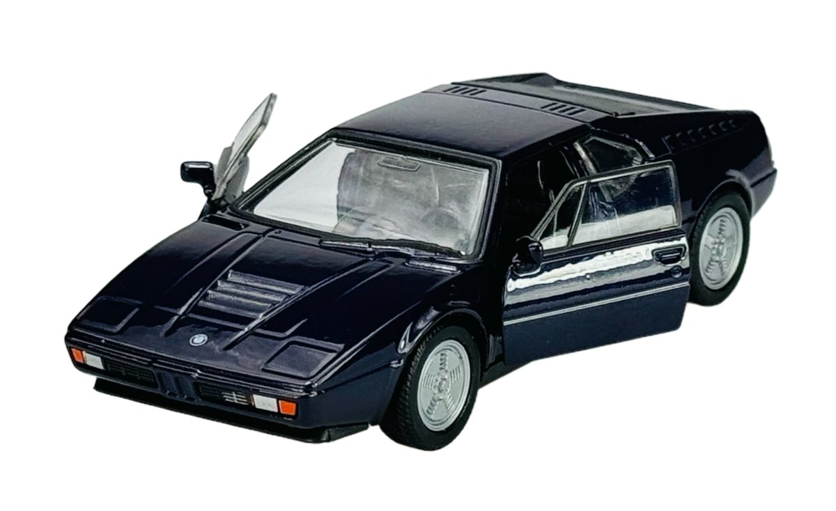 WELLY BMW M1 E26 NIEBIESKI 1:34 43780