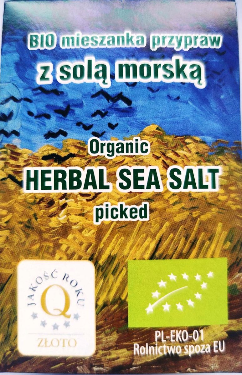 Royal Brand SÓL MORSKA ZIOŁOWA BIO 10G Z NATURALNYM JODEM