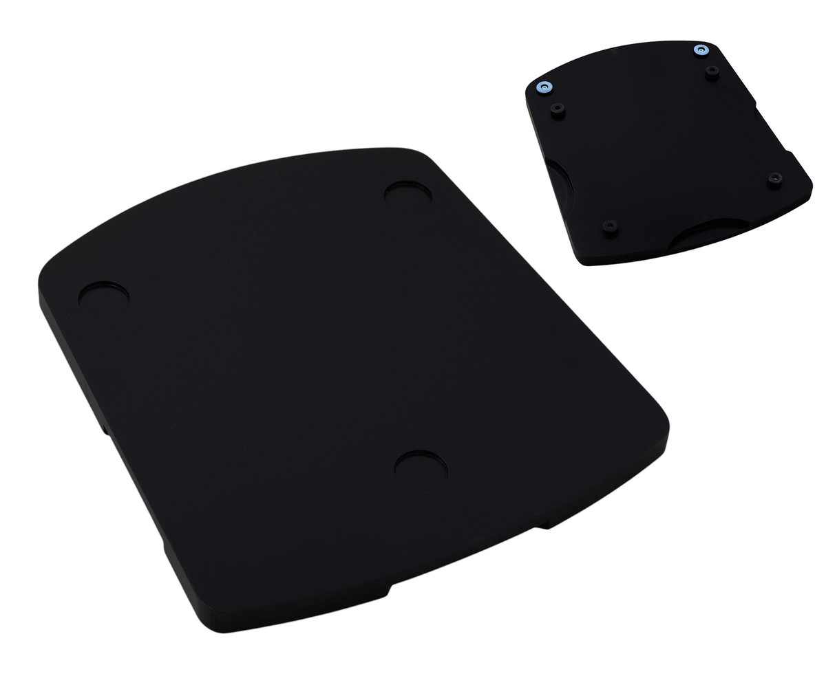 DREWNIANA DESKA POD THERMOMIX TM5 TM6 czarna podstawka termomix podkładka