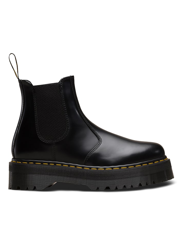 Dr. Martens Skórzane sztyblety w kolorze czarnym