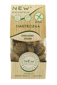 Ciastka Owsiano - Czekoladowo - Dyniowe Bezglutenowe 220 g - NEW Mountain