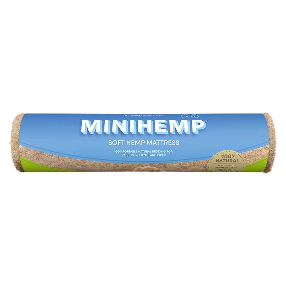 MiniHemp Soft Materac konopny -2 sztuki 50 x 120 cm