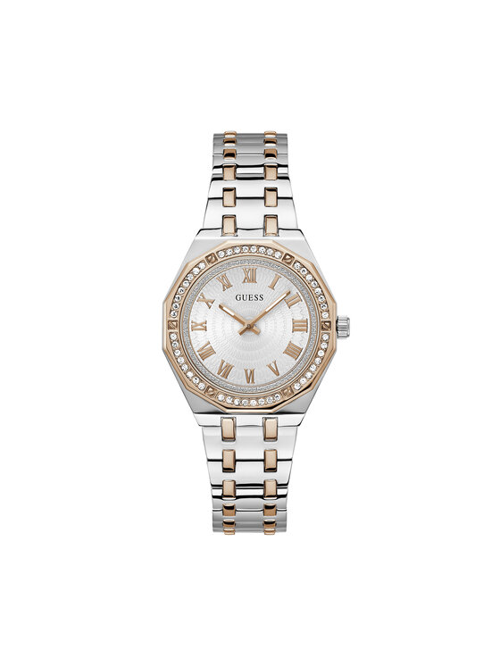 Guess Zegarek GW0770L5 Srebrny